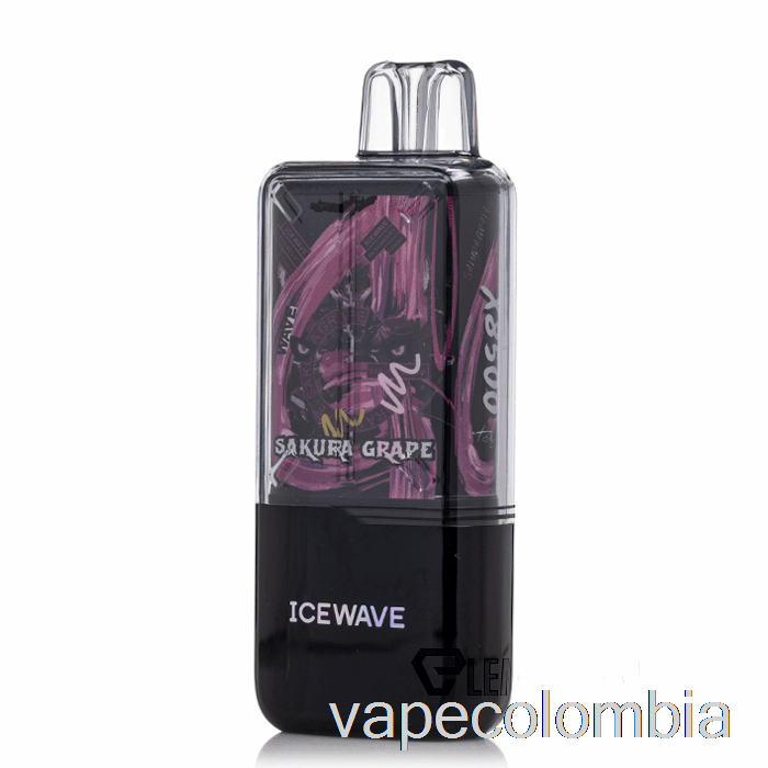 Vape Desechable Icewave X8500 Desechable Sakura Uva